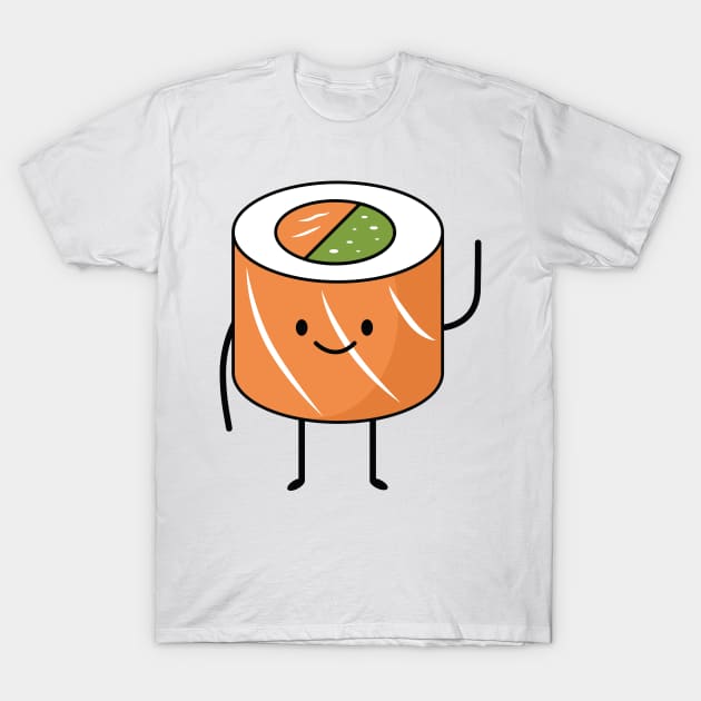 Sushi Man T-Shirt by greenoriginals